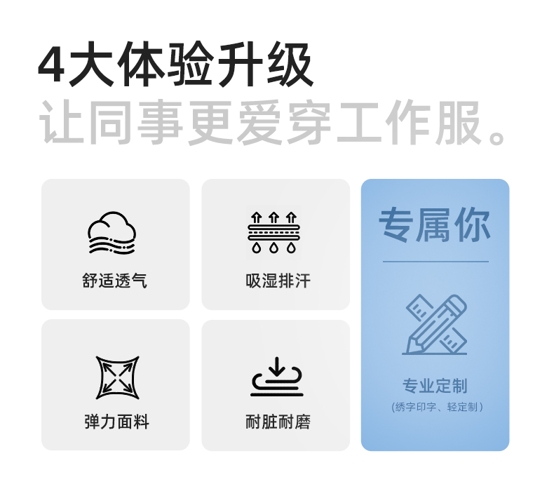 DM2316X 夏季長袖工作服套裝薄款透氣廠服工廠建筑勞保服車間機(jī)修服定制(圖2)