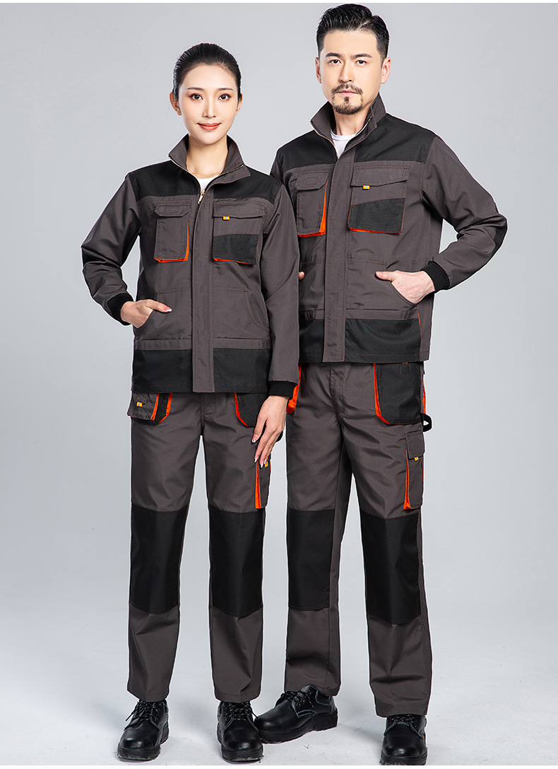 WD2118 跨境勞保工裝褲男耐磨多口袋大兜多兜工作褲汽修電工外貿(mào)出 口褲子(圖6)