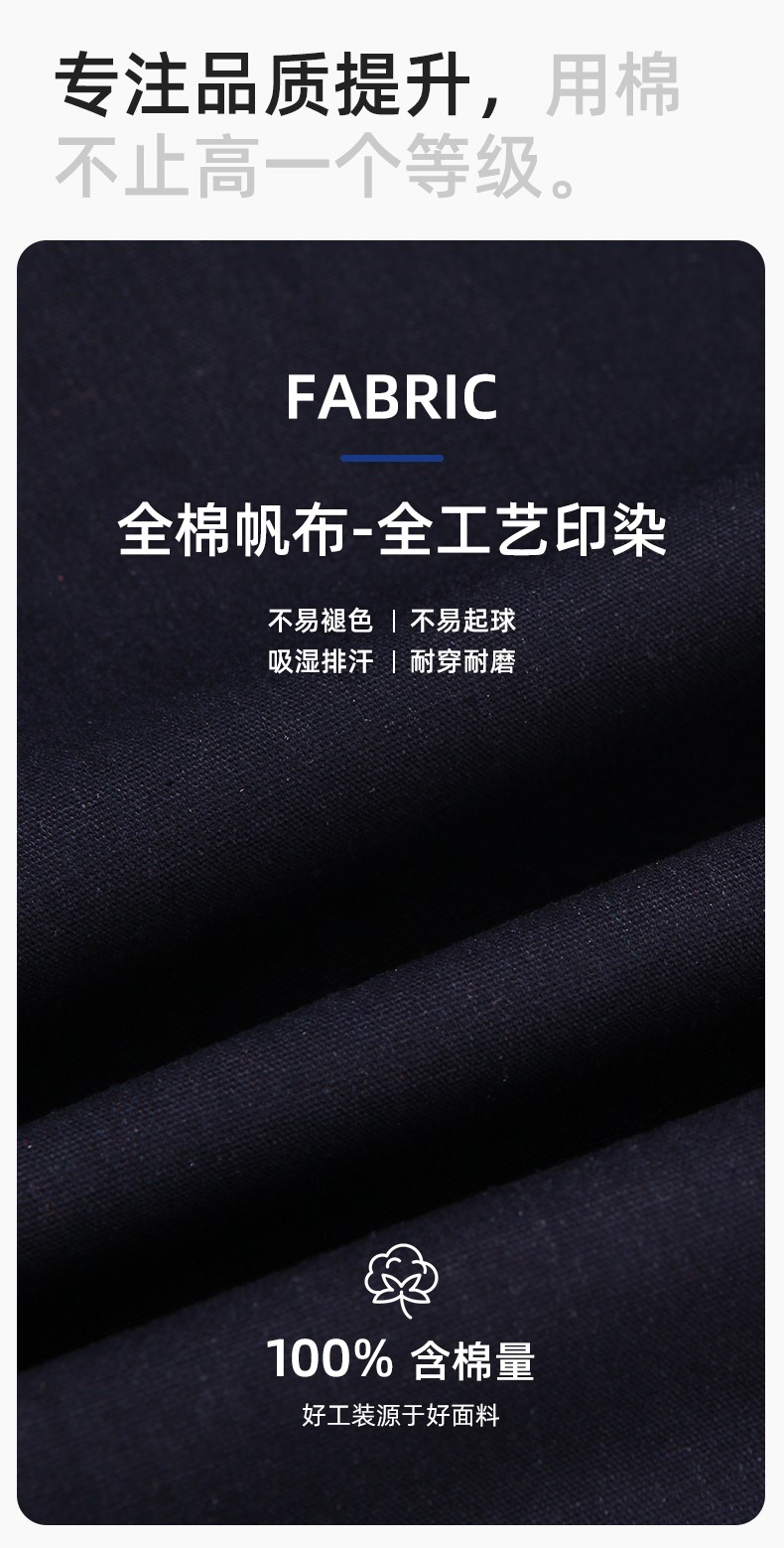 QM171 海源煤礦井下勞保工作服套裝男全棉純棉反光條電焊工廠勞保服(圖3)