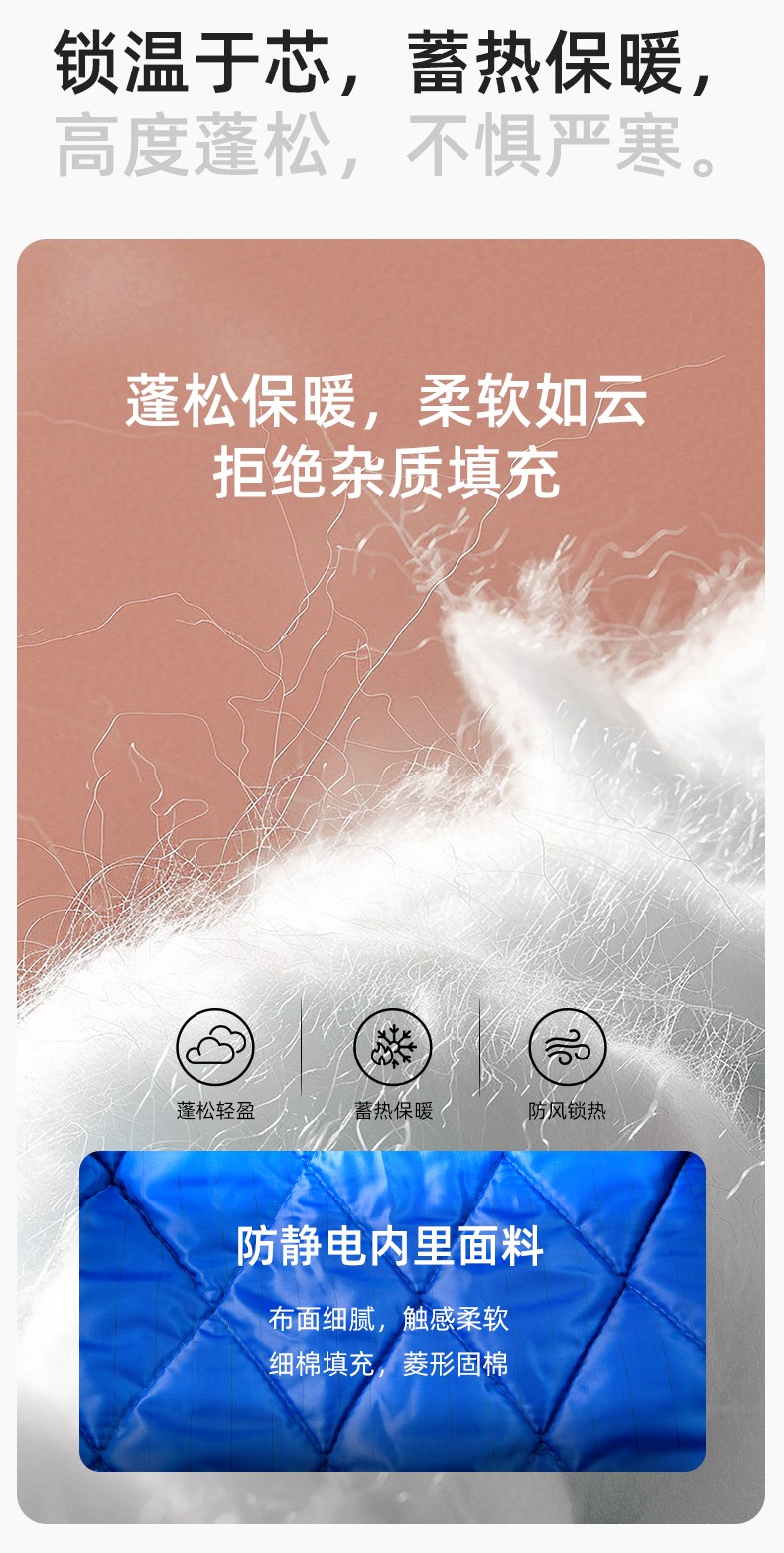 QMMF20101 冬季工作服棉服定制純棉耐磨加厚保暖物業(yè)工程勞保服反光棉襖印字(圖4)