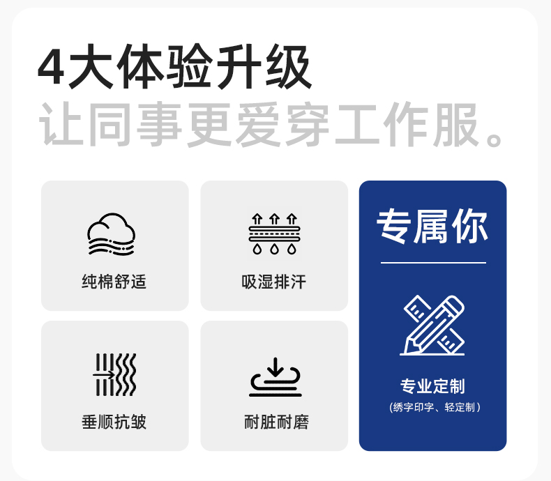 BF-801 春秋牛仔工作服套裝男反光電焊工防燙抗火花汽機修工廠勞保服定制(圖2)