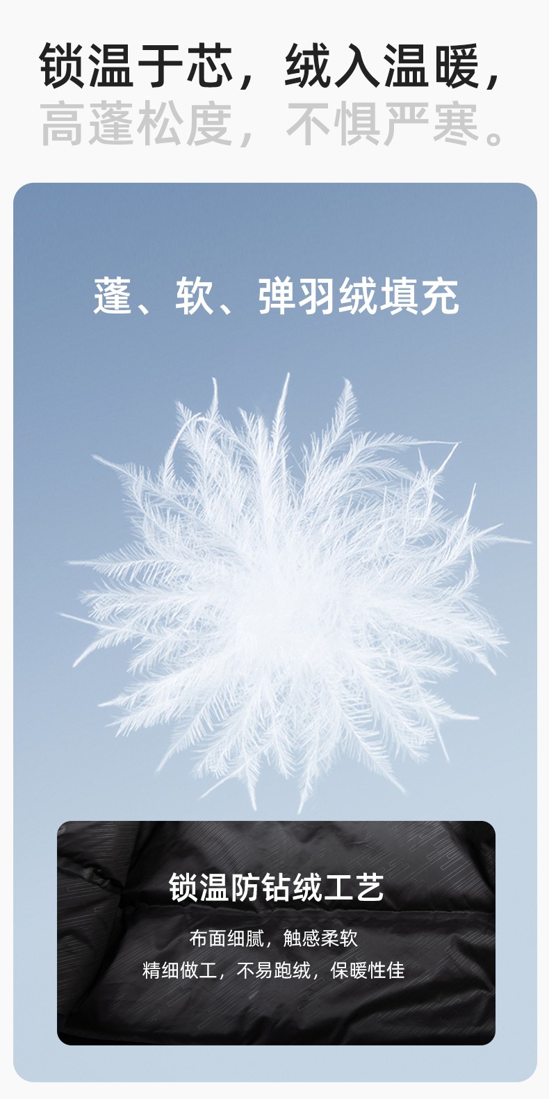 RH-60953 冬季可拆卸羽絨內(nèi)膽三合一沖鋒衣毛領(lǐng)帽子防風(fēng)防雨登山騎行服定制(圖4)