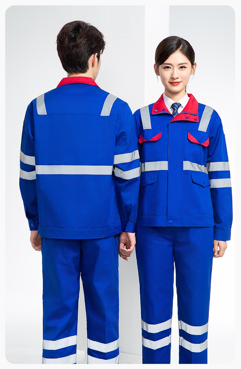 DM20148 反光條工作服套裝男路政環(huán)衛(wèi)園林綠化養(yǎng)護(hù)保潔道路救援反光勞保服(圖16)