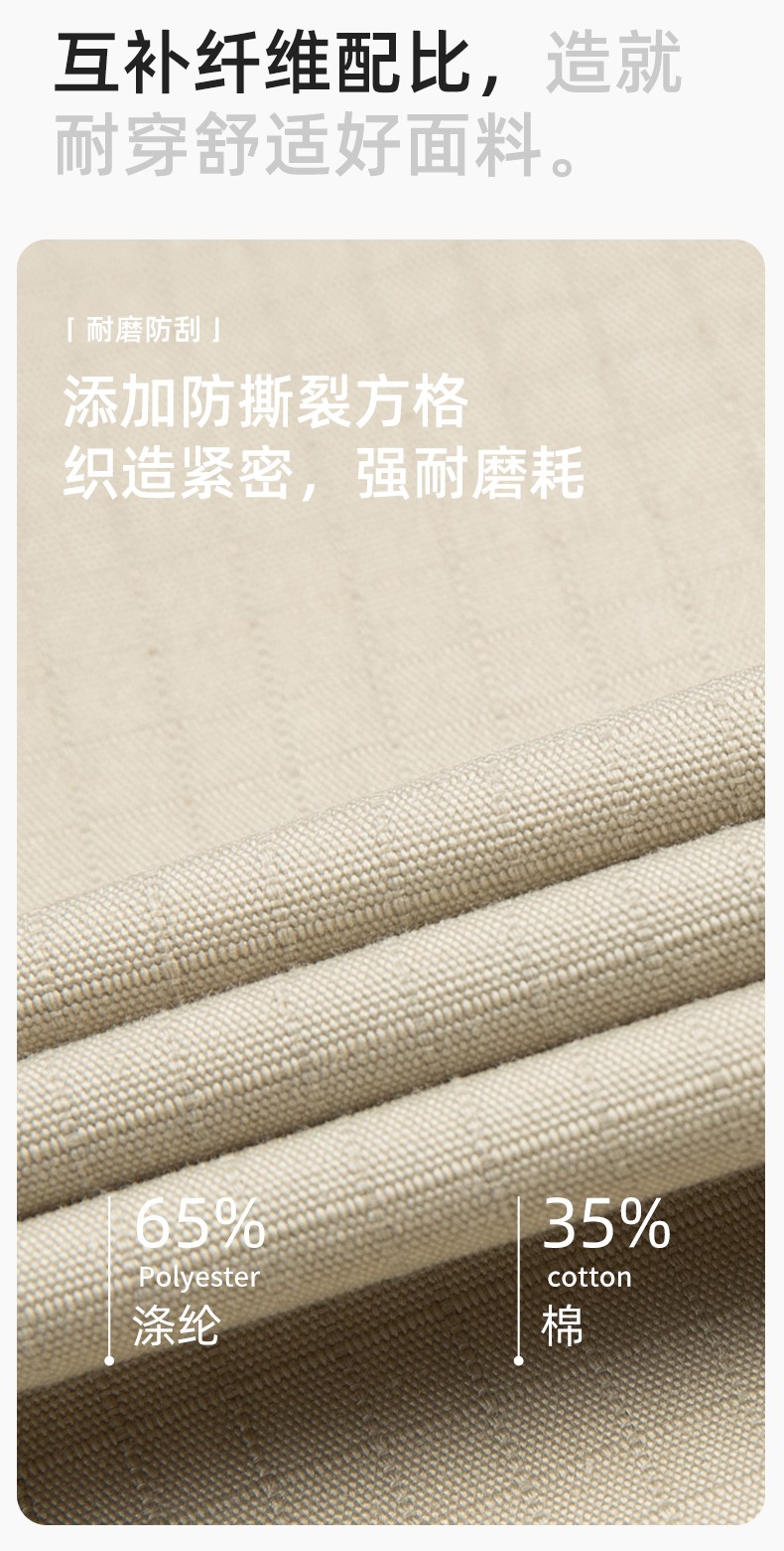 JC-3D03 春秋勞保工作服套裝防撕裂耐磨建筑工地干活工裝定制(圖3)