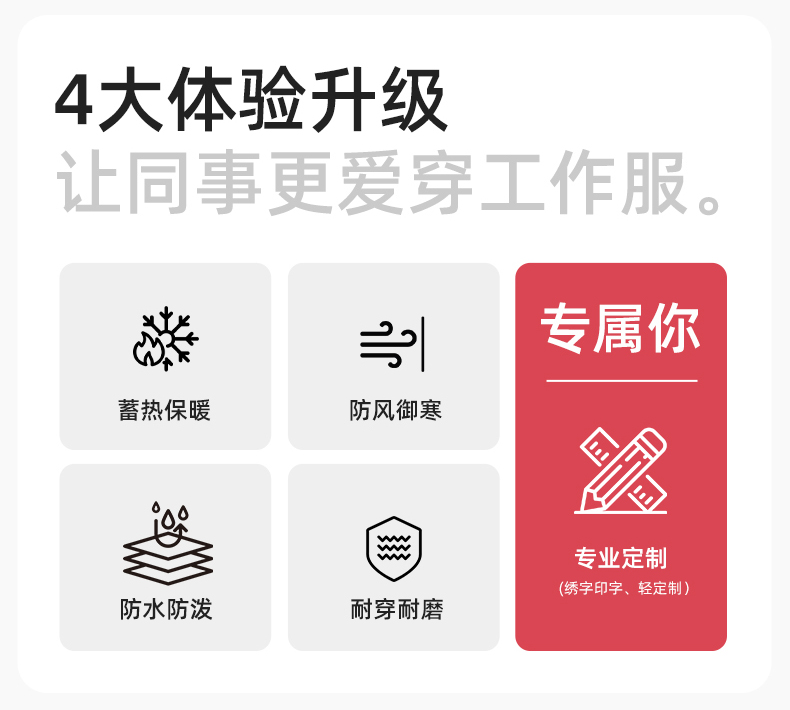 YJ-7001 高端工作服沖鋒衣春秋雙面企業(yè)公司行政商務(wù)高管員工長(zhǎng)袖外套定制(圖2)