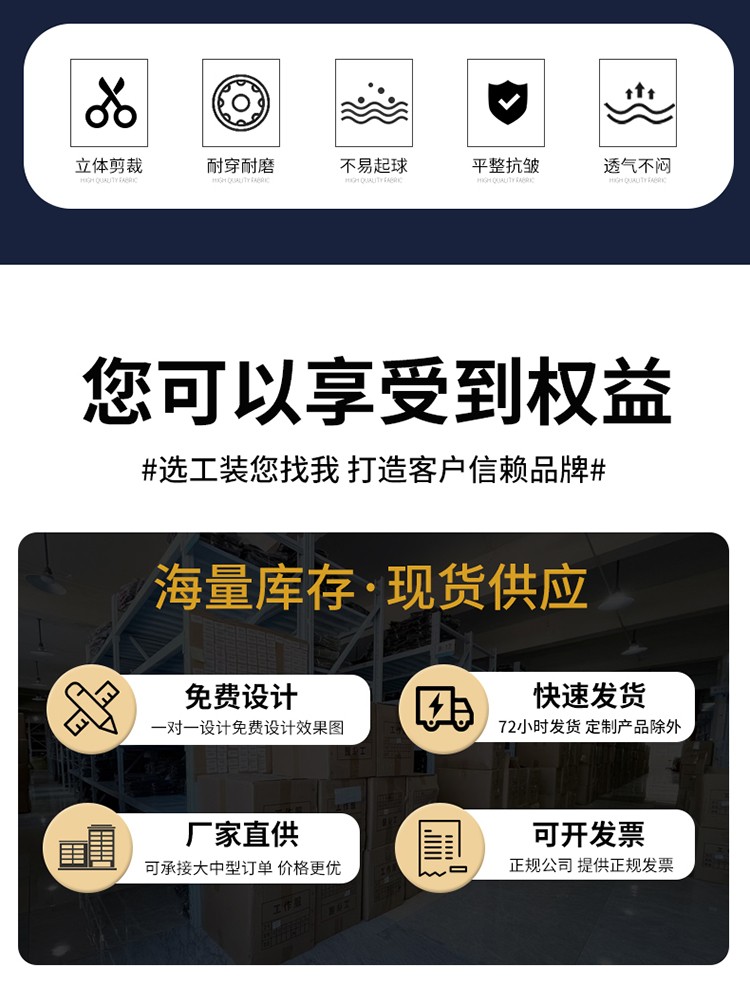 LW-8635 純棉防阻燃春秋工作服套裝男加厚耐磨工廠車(chē)間電焊焊工防燙勞保服(圖2)