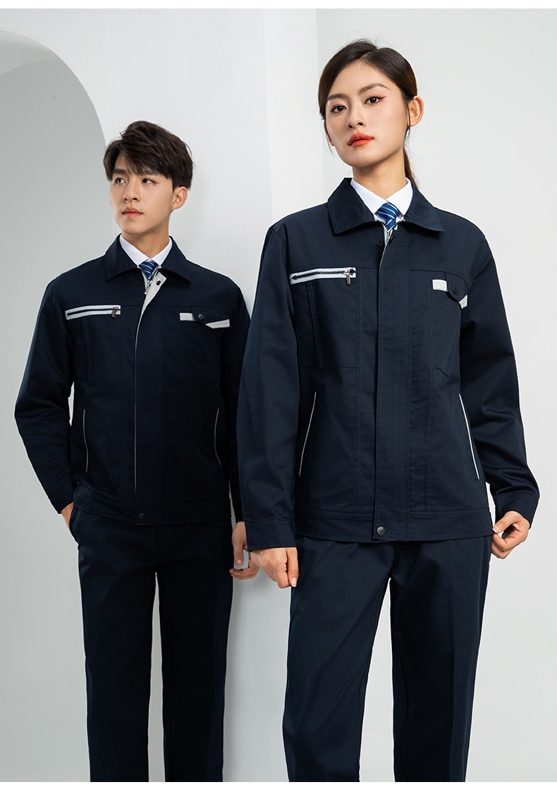 LW-8103S 秋冬雙層加厚高品質(zhì)工作服定制車間企業(yè)廠服時尚立體版型工裝印字(圖24)