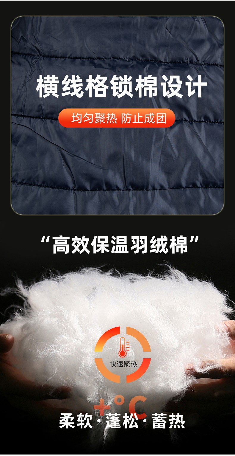 YJ-8824 冬季防靜電棉服男可拆卸純色加厚防寒保暖外套車(chē)間工廠團(tuán)體服定制(圖9)