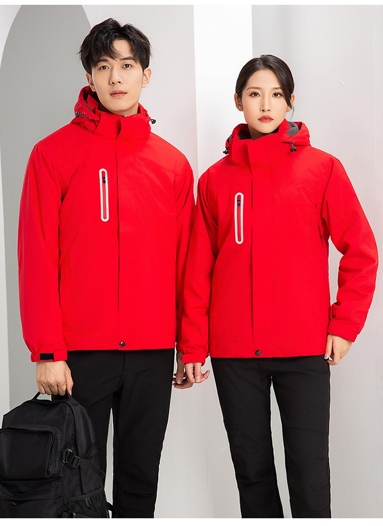 YJ-9806 冬季工作服沖鋒衣定制印logo防風(fēng)防水加絨加厚工裝外套夾克棉服(圖24)