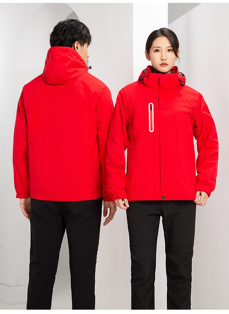 YJ-9806 冬季工作服沖鋒衣定制印logo防風(fēng)防水加絨加厚工裝外套夾克棉服(圖25)