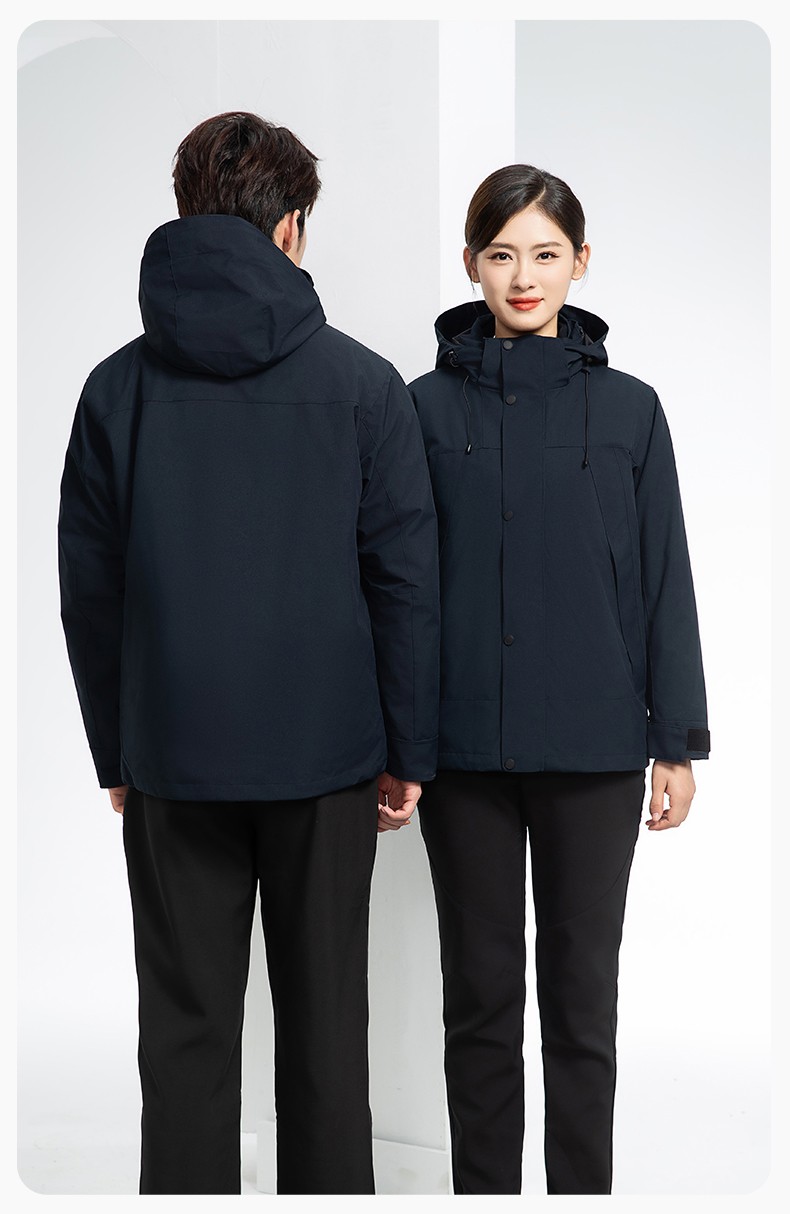 LT-3561 沖鋒衣定制印logo刺繡企業(yè)加絨工作服防水三合一風(fēng)衣外套秋冬工裝(圖25)