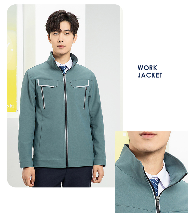 YJ-SK006 高端工作服套裝定制秋冬季工服電力工廠廠服工裝耐磨勞保工程服(圖28)